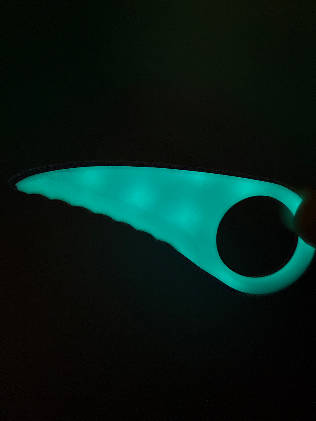 Mini 3d printed karambit