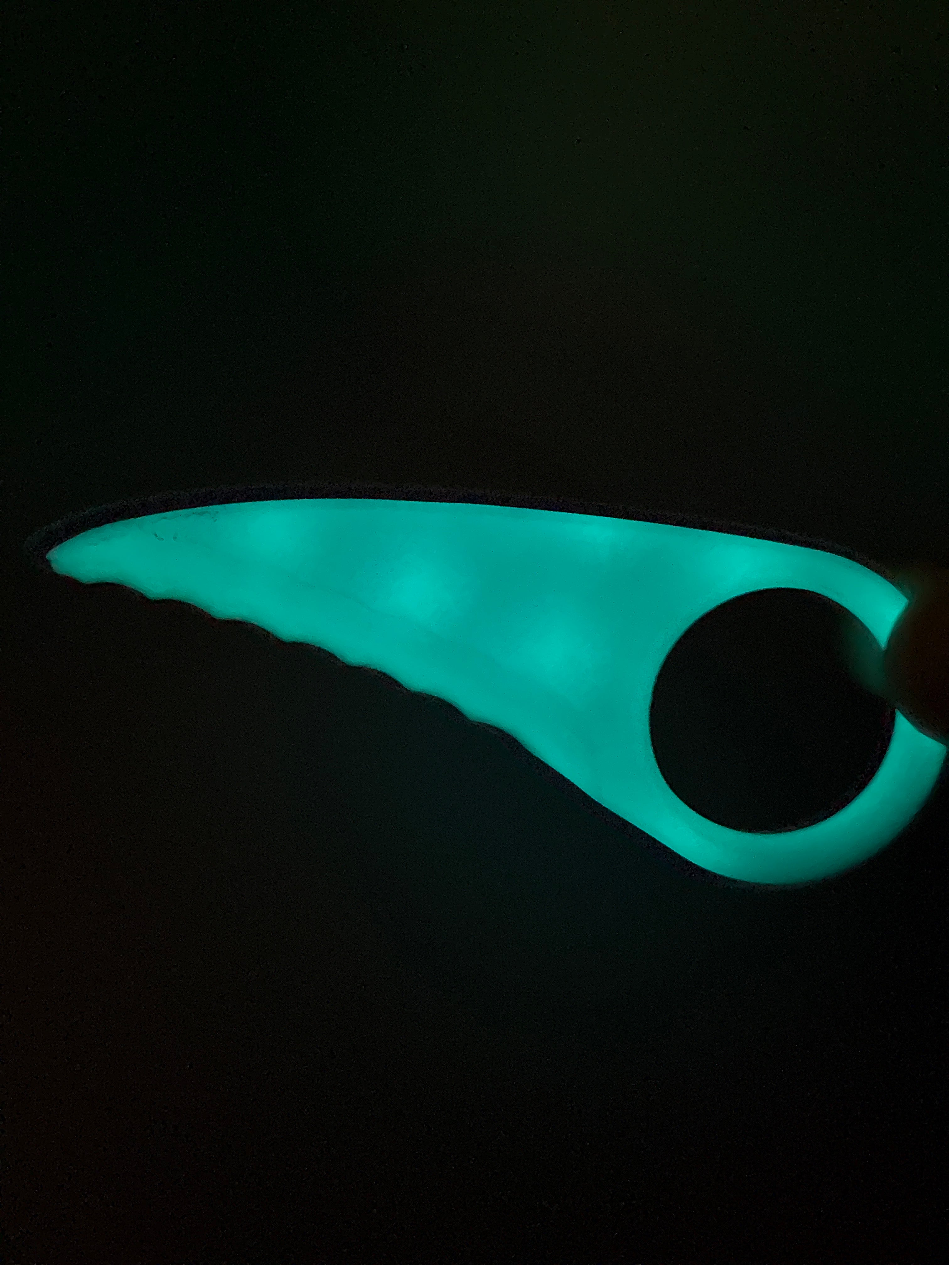 Mini 3d printed karambit
