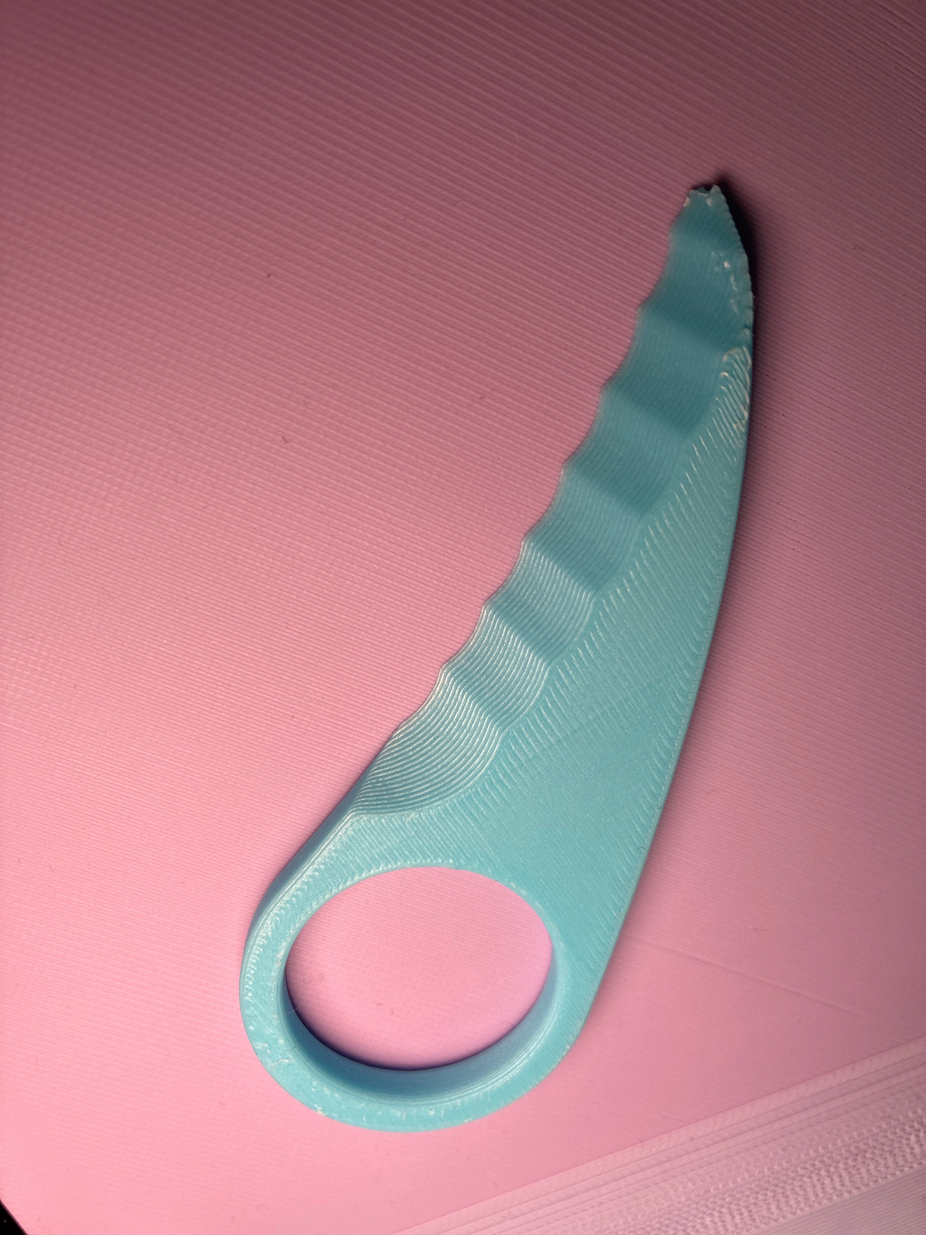 Mini 3d printed karambit